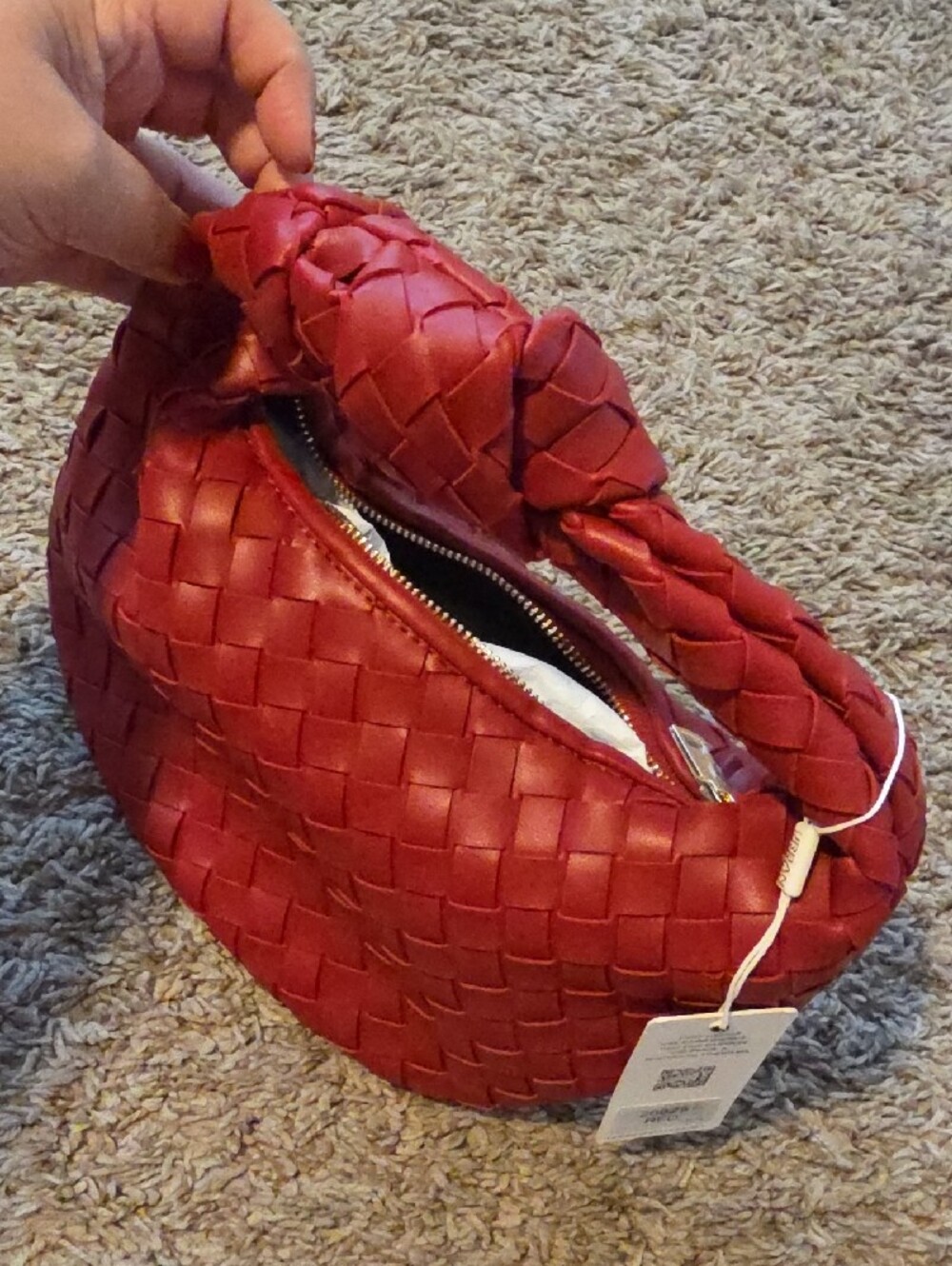 NWT Urban Expressions Woven Bag Bundle in Red, Black, Green - Picture 16 of 16
